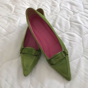 J. Crew suede flats